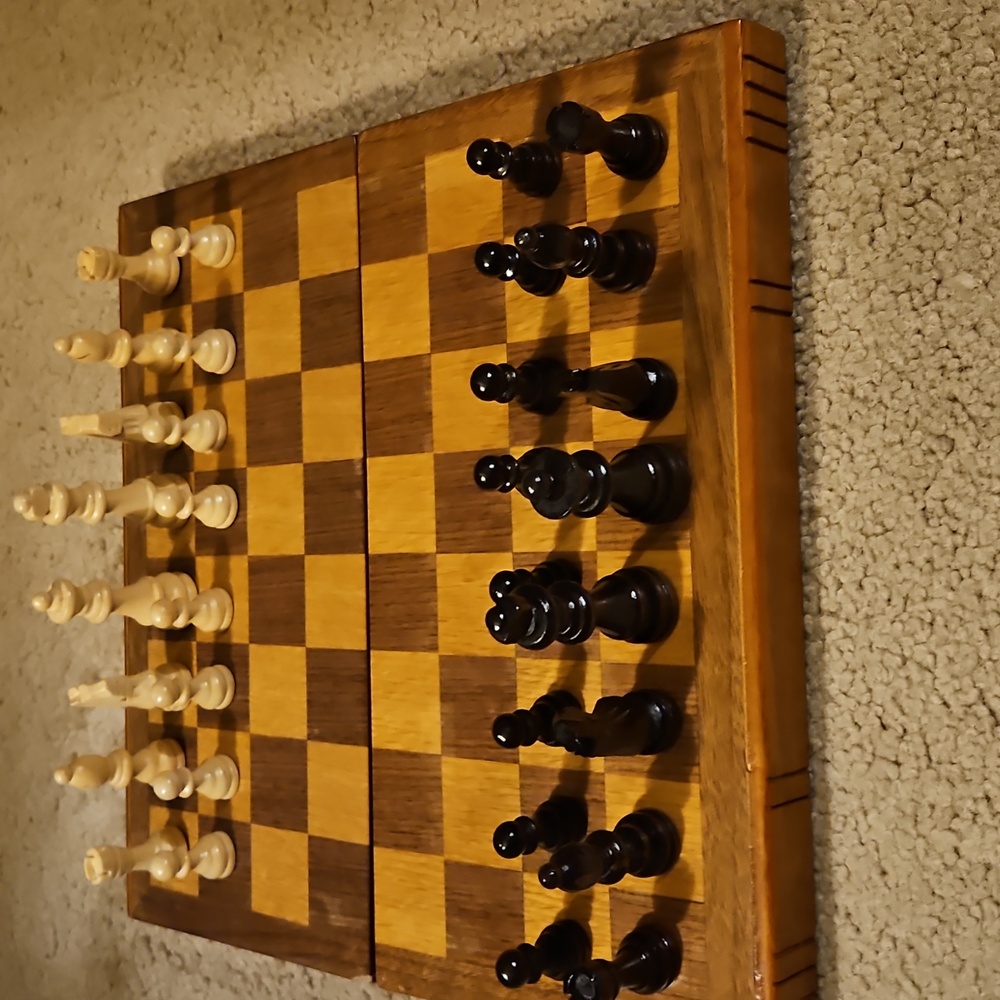 Travel Wooden Chess Set
